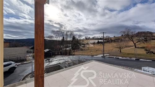 NOVÝ BYT 2+kk S OHROMNOU TERASOU.  KAŠPERSKÉ HORY- ŠUMAVA 1