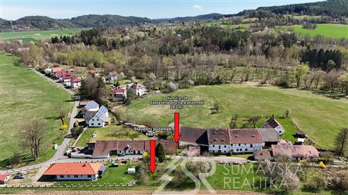 RODINNÝ DŮM A STAVEBNÍ POZEMEK V OBCI DOBRŠÍN U SUŠICE 1