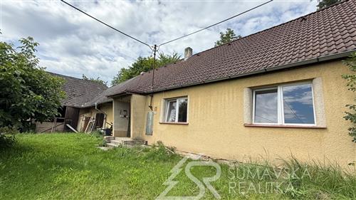 PRODEJ CHALUPY 3+1 S GARÁŽÍ A STODOLOU, ŠTIPOKLASY U PLÁNICE – POZEMEK 769 m²-SLEVA 1